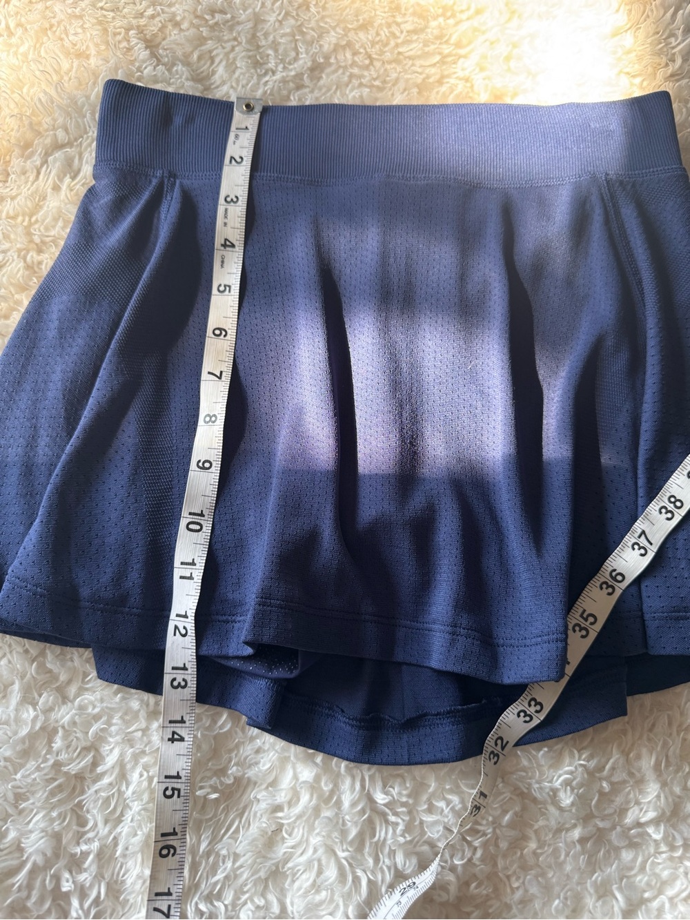 Lululemon Swiftly Tech High-Rise Skirt Tennis Golf Pickleball Skort In Blue Sz 6 - Picture 7 of 12